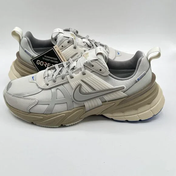 Women's Nike V2K Run Gore-Tex Shoes - Light Iron Ore FZ2622-002 Size 6.5 - Picture 9 of 12